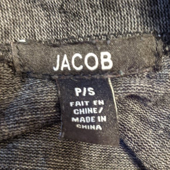 Grey Jacob Wrap Around Sweater - Picture 3 of 16